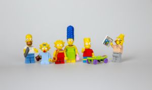 The Simpsons' figurines