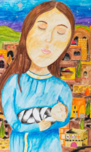 First Prize Holly Bedson St Christopher’s Catholic Primary School, Panania Title of artwork: Perfect Love