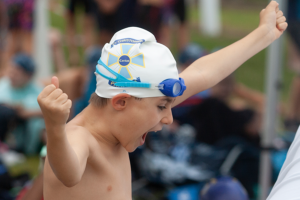 Swimmer at Sydney Catholic Schools Zone 5 Swimming Carnival