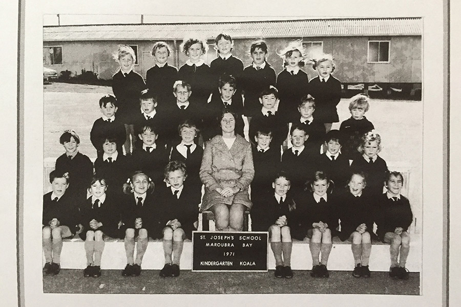 Kindergarten photo from 1971