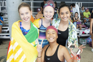Swimmers from Sydney Catholic Schools Zone 6 Swimming Carnival