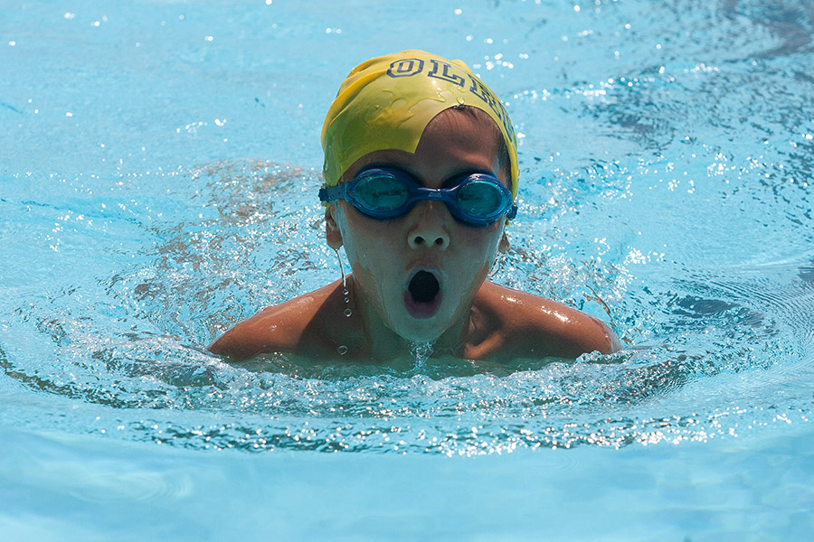 Swimmer at Sydney Catholic Schools Zone 6 Swimming Carnival