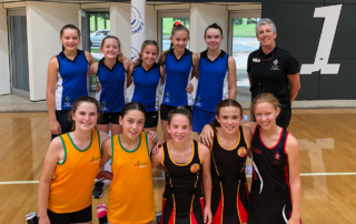 Selected team for MacKillop netball team 2021