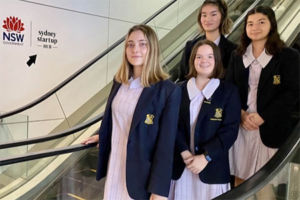 Bethlehem Catholic College Ashfield students have designed an app to help disabled commuters access trains.