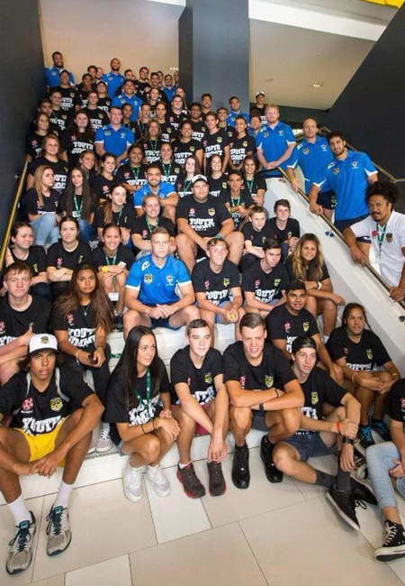 Students involved in the NRL School to Work Program.