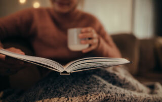 A good book and a cup of tea. Photo - Jacob Lund