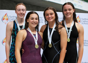 Sydney Swimming Carnival Senior relay gold Medalists