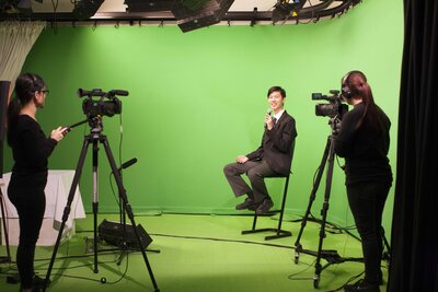 The green room at Southern Cross Catholic College Burwood