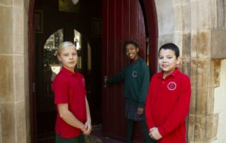 Our Lady of Mt Carmel Catholic Primary School, Waterloo welcioming visitors