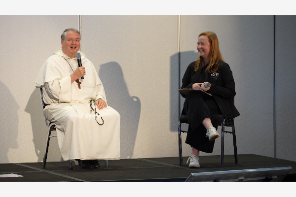 Archbishop Anthony Fisher at the inaugural 10:10 Project Conference in Bicentennial Park