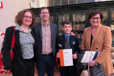 WriteOn 2022 winner Samuel from Sydney Catholic Schools