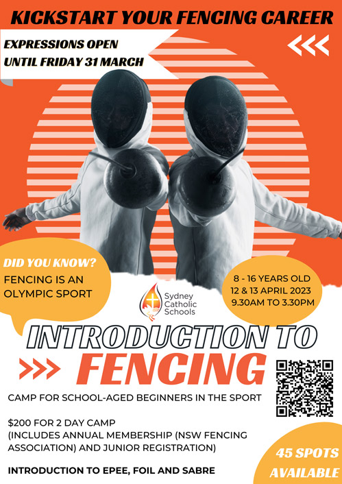 SCS Fencing Holiday Camp 2023
