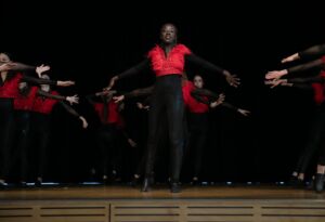 An Eisteddfod student dance performance.