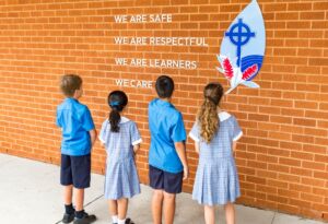 School values including respect help to grow students' resilience.