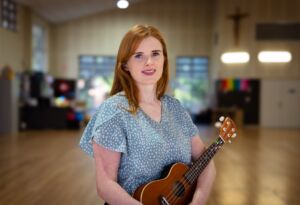 Amadeus Music Education Program classroom teacher Meaghan Brady.