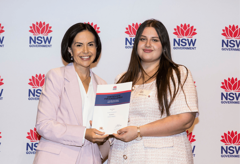 Photo of Deputy Premier, Minister for Education and Early Learning, and Minister for Western Sydney The Hon. (Prue) Prudence Ann CAR, MP and Asteer