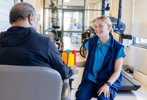 Matilda helping patients get back to doing daily activities